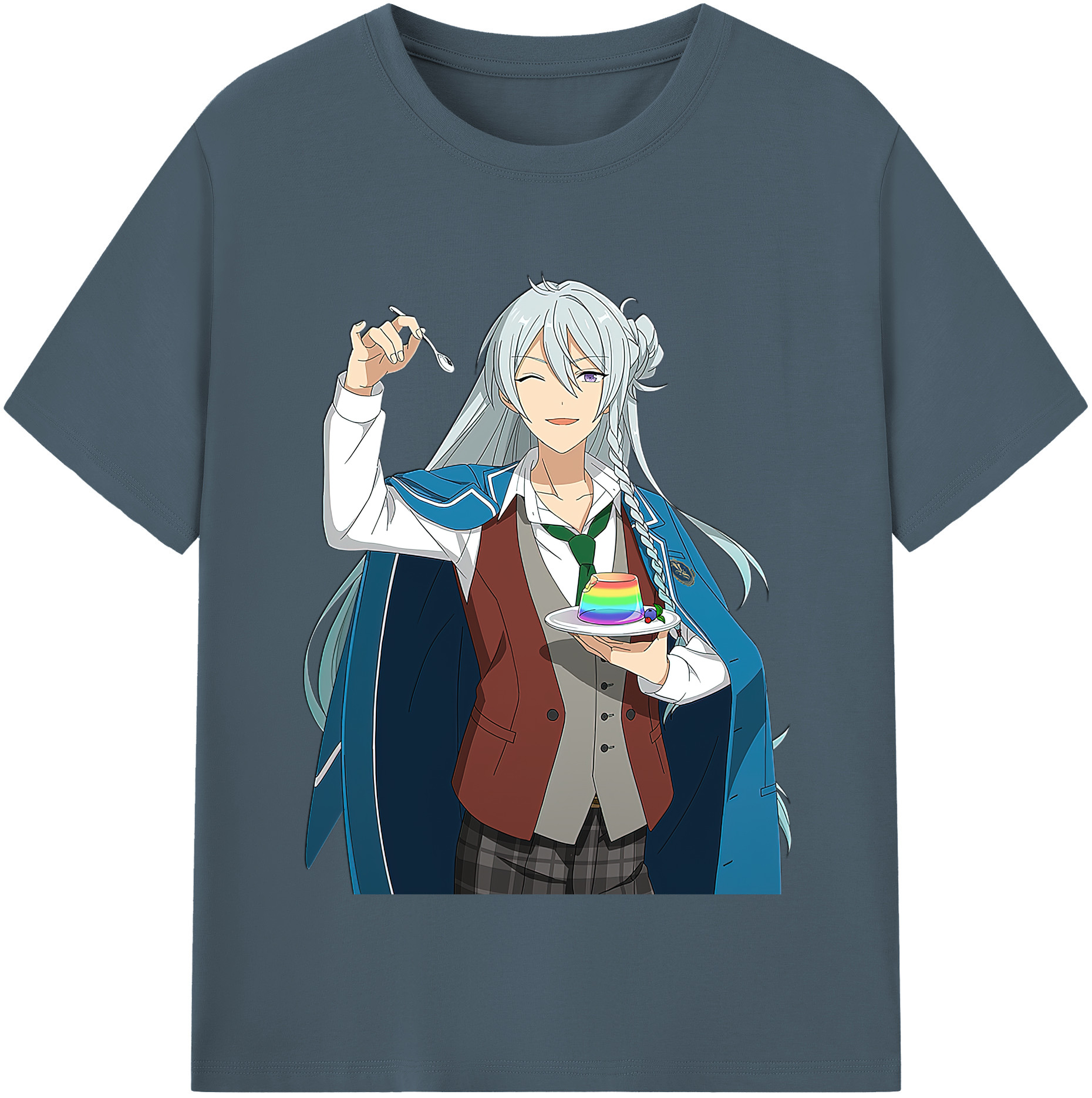 （画像用） あんさんぶるスターズ! Ensemble Stars 綿100％半袖Tシャツ（フロントプリント）